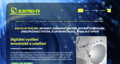 Desktop Screenshot of elektro-tv.cz