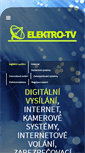 Mobile Screenshot of elektro-tv.cz
